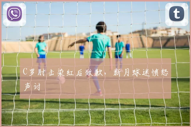 C罗肘击染红后致歉，新月球迷愤怒声讨